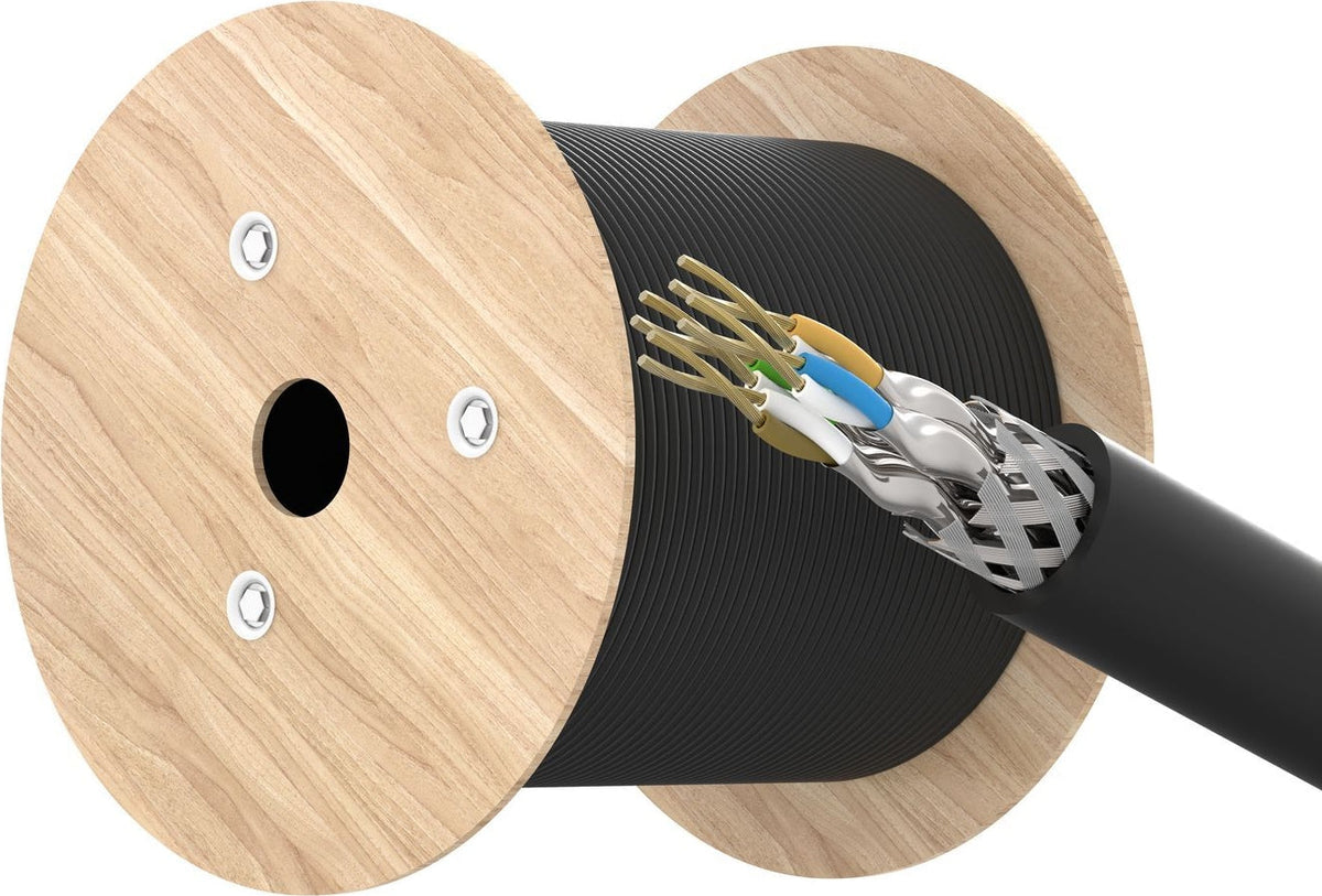 Lanview Cat6a HIGH-FLEX S/FTP Outdoor Network Cable (LVN6305SOUT)