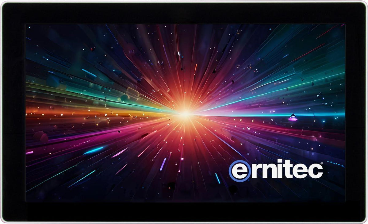 Ernitec 13" Touch Monitor IP67/IP22 System I5 6GB Memory HDD 4 G Wireless Card 0070-24113-WT-OS