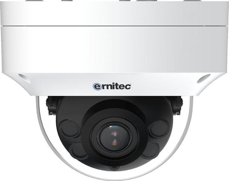 Ernitec Pluto Pro 5MP Dome Camera Lens & IR 40 m, PoE, IP66, IK10 - NDAA (0070-08117-V2)