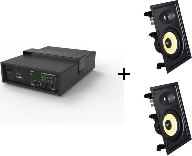 VivoLink Audiopack Subwoofer + 2 x Pro AUDIOPACK-IW2