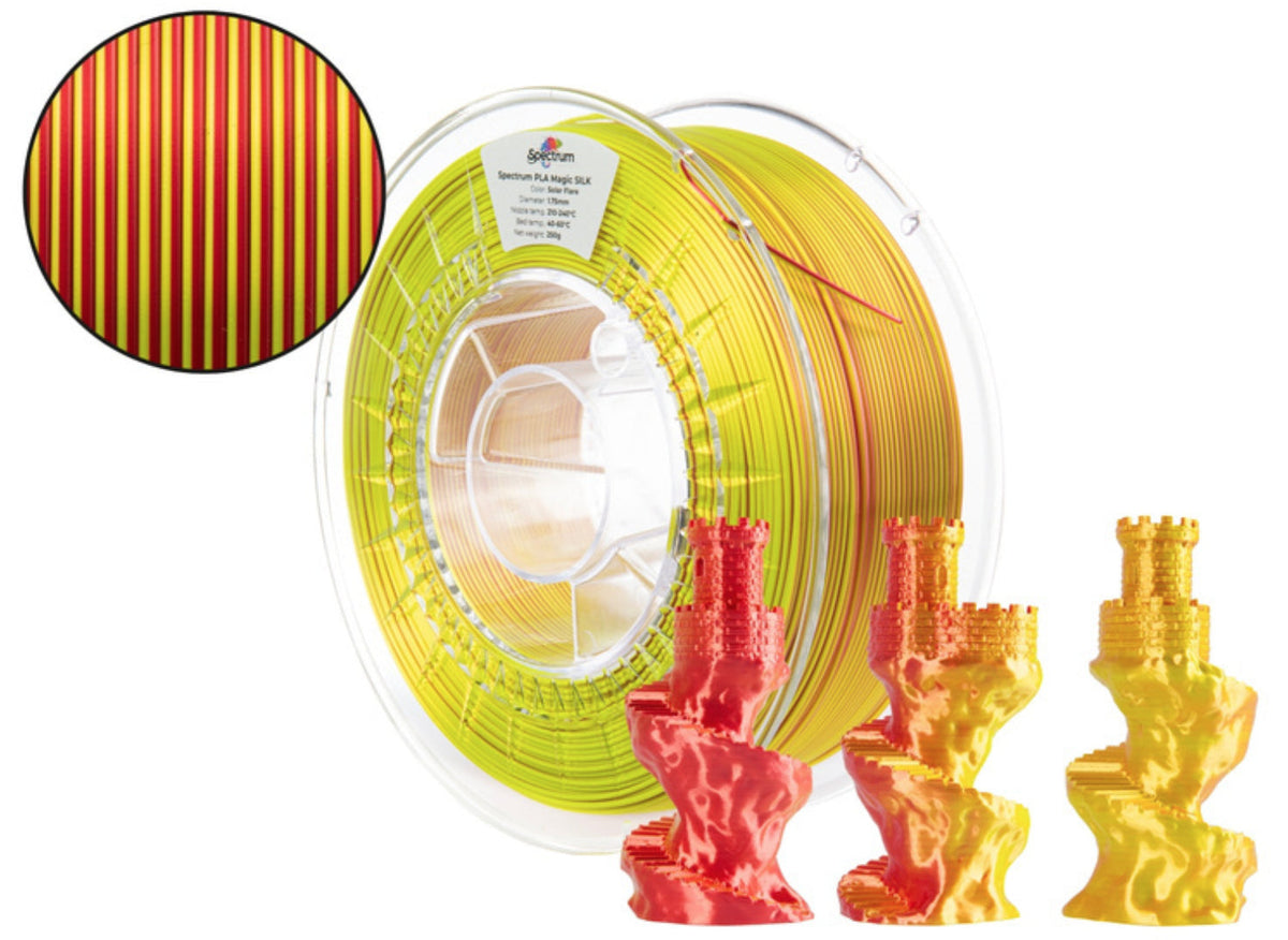 Spectrum PLA Magic SILK Filament Solar Flare 1.75 mm 1 kg (81410)