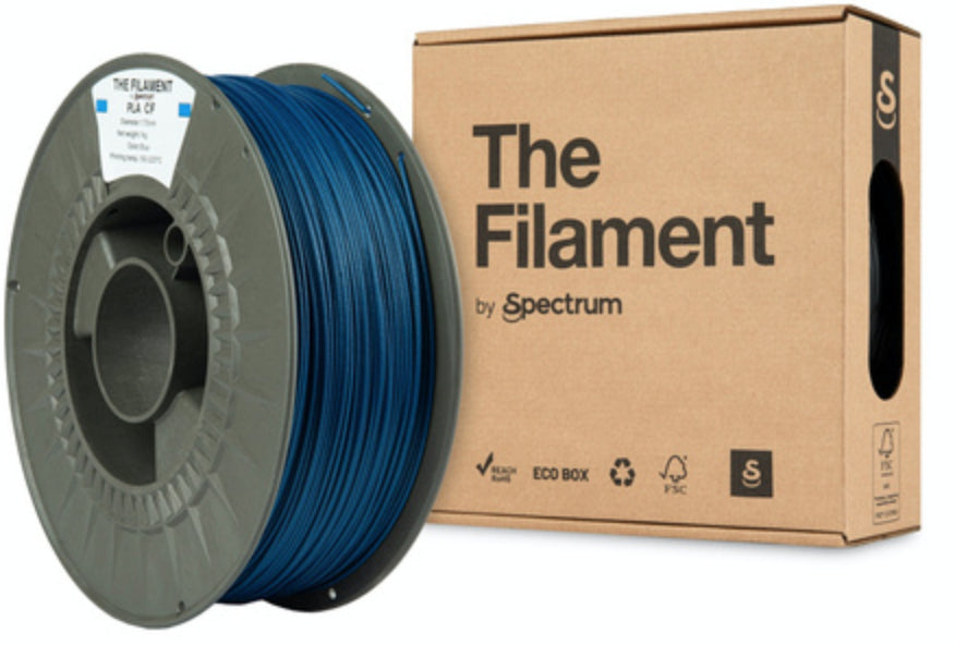 Spectrum The Filament, PLA CF, Blue, 1.75 mm, 1 kg (TF-24095)