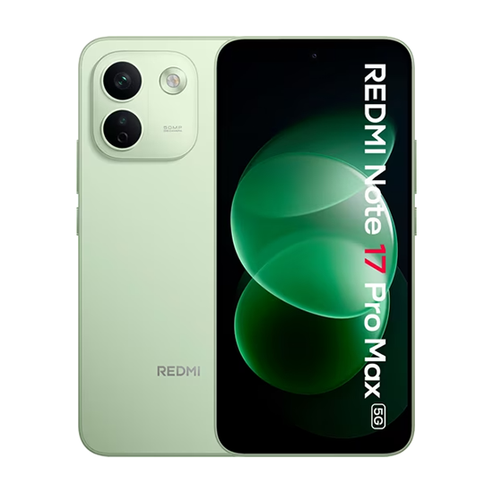 Xiaomi Redmi Note 17 Pro Max 5 G 256GB, Green (MZB0P4NEU)