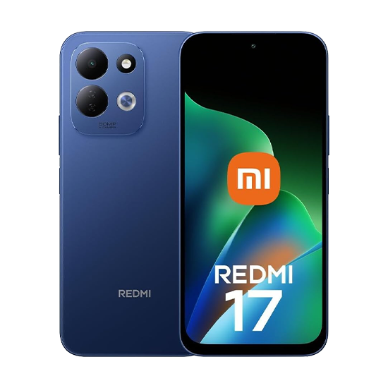 Xiaomi Redmi 17 4 G Dual SIM - 4GB RAM, 128GB - Blue (MZB0PMIEU)