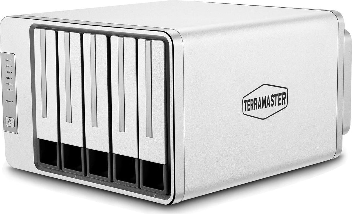 TERRAMASTER D5-310 5-Bay USB3.1 Diskless Enclosure