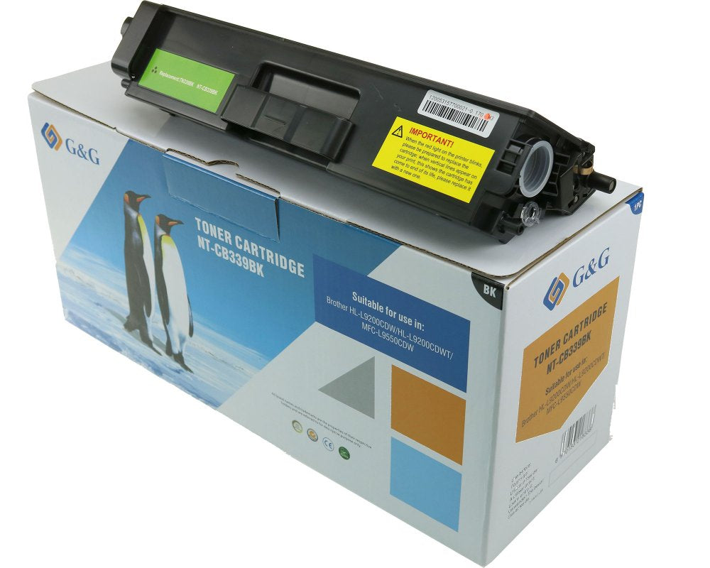 G&G Compatible Toner for Brother TN-900 BK, Model 14153