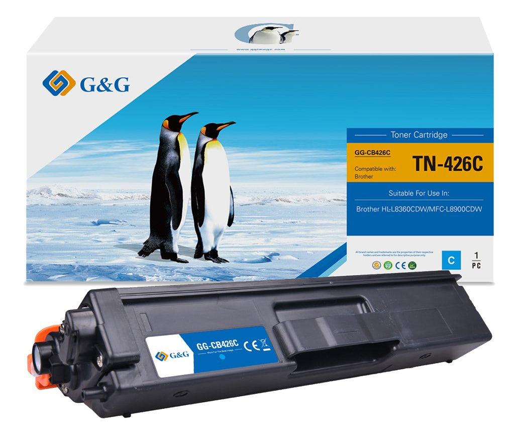 G&G XXL Toner Compatible with Brother TN-426C (14749)