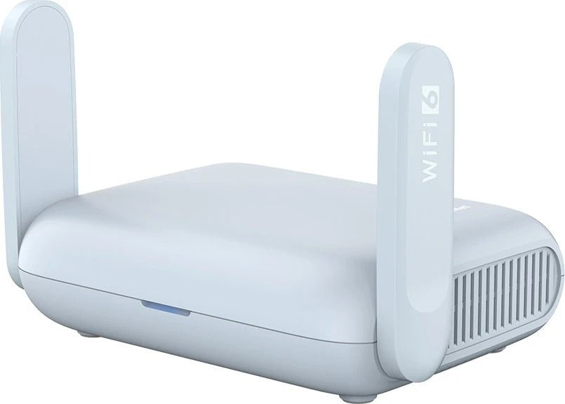ALLNET Wireless AX 3000Mbit Pocket-sized Router for Home and Travel WiFi Client (GL-MT3000)