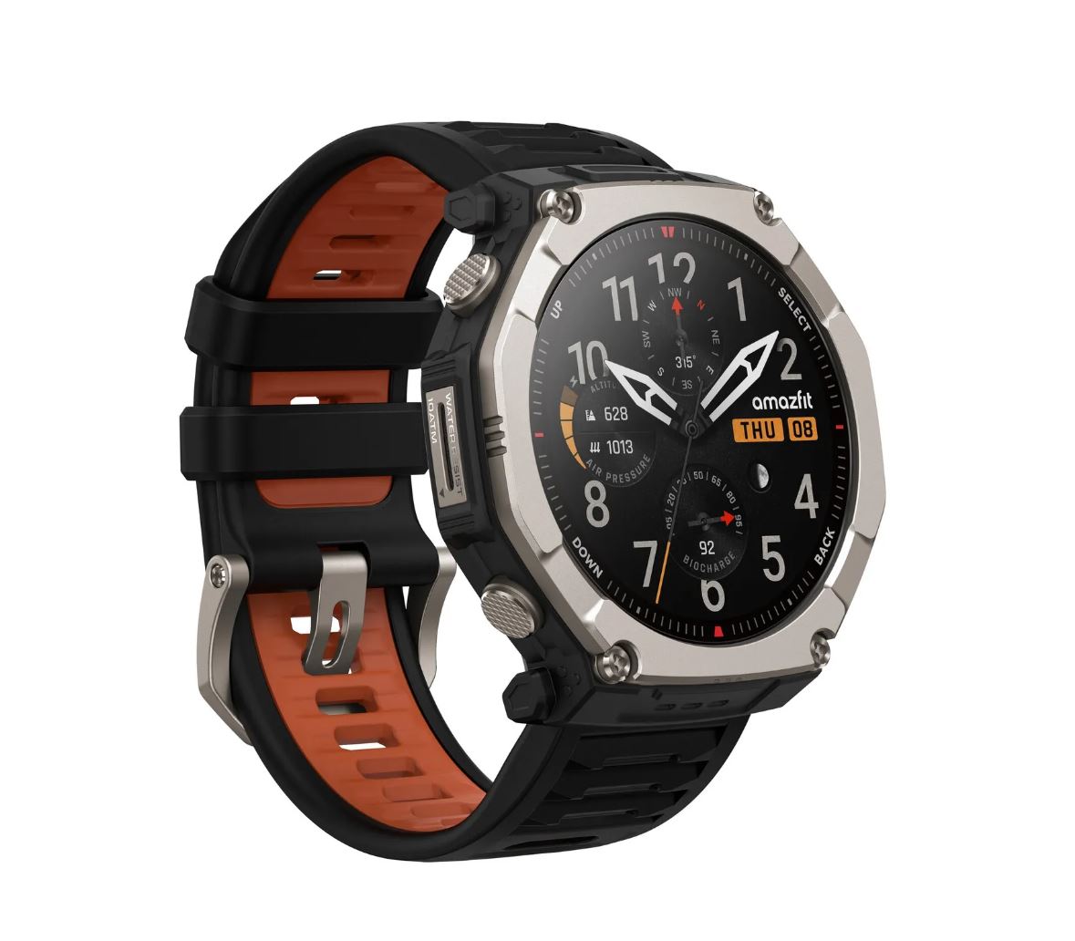 Amazfit T-Rex Ultra 2 Smartwatch 51 mm AMOLED GPS 10 ATM | W2550GL2N