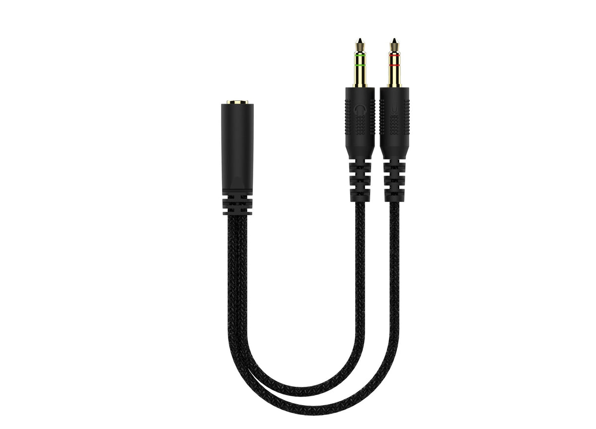 Deltaco GAM-190 Wired Gaming Headset Black 620 g 3.5 mm Connector