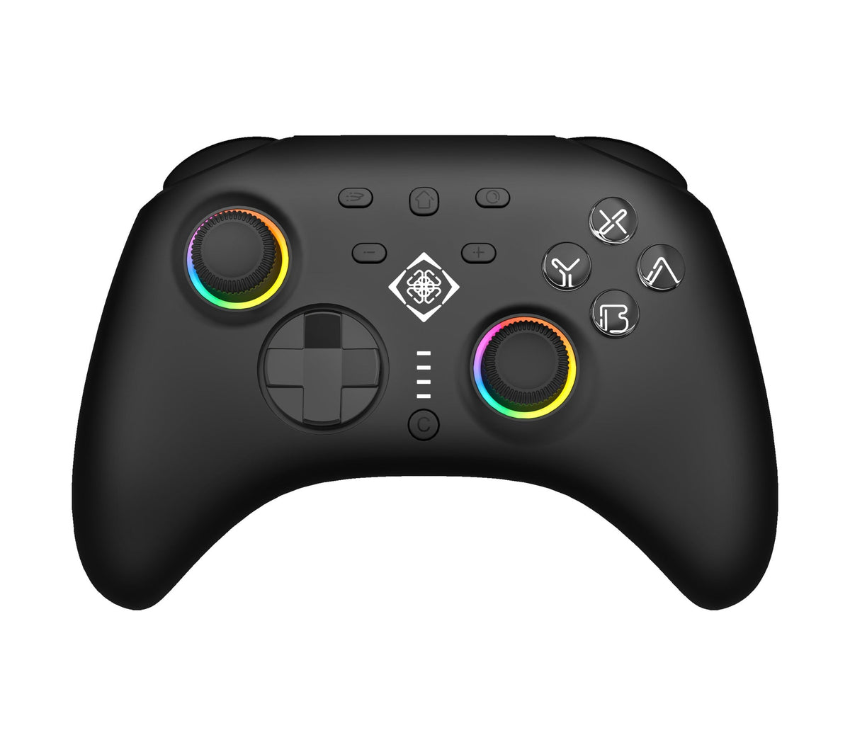 Deltaco Gaming GAM-198 Gaming Controller Black Bluetooth/USB Gamepad for Nintendo Switch, Android, PC