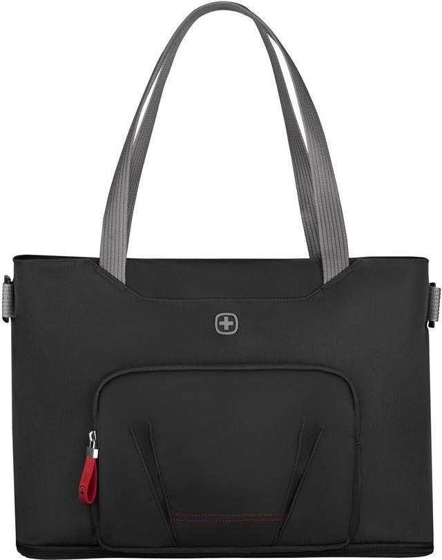 Wenger Motion Deluxe Tote Notebook Bag with Tablet Compartment 39.6 cm (15.6") Chic Black (612543)