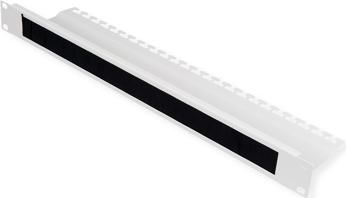 ROLINE 10 Inch Cable Management with Brush Strip 1U Grey (26.21.0197)