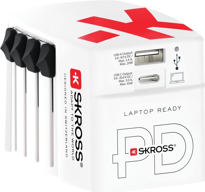 Skross Travel Charger World AC45PD 1302332
