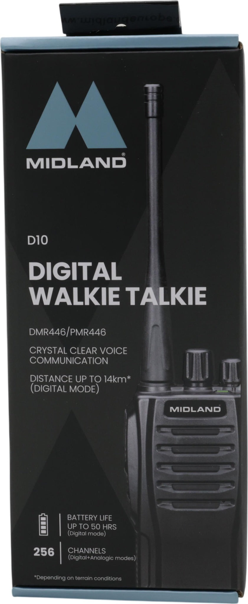 MIDLAND D10 Digital DMR446 Walkie Talkie 8011869206504