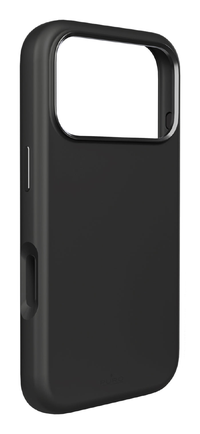 Puro Handy-Schutzhülle Cover for Apple iPhone 17 Pro 6.28", Black, MagSafe Compatible, PUIPC17P63ICONMPBLK
