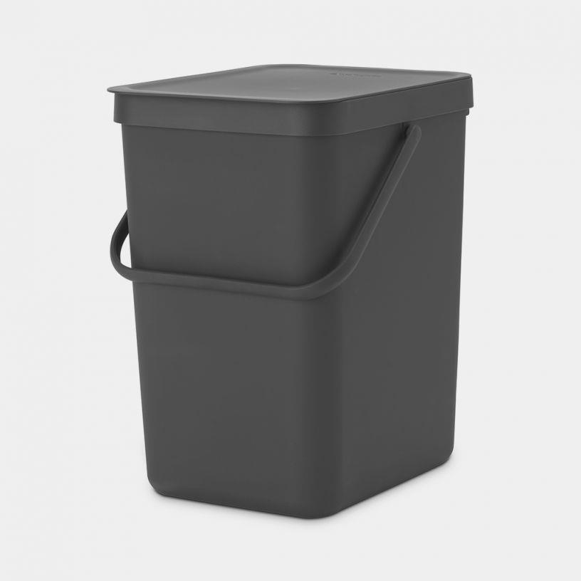 DURABLE Brabantia Sort & Go Container 25 l - Dark Grey