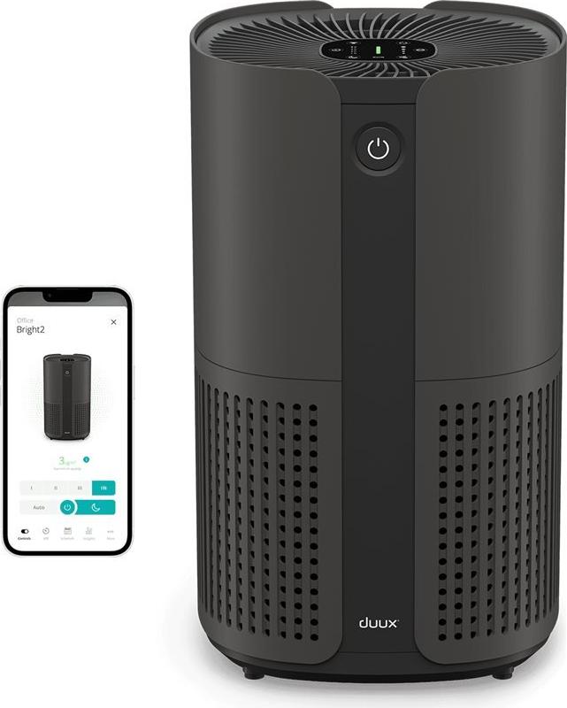 DUUX Bright 2 Air Purifier Black DXPU08 for Rooms up to 42 m² CADR 210 m³/h