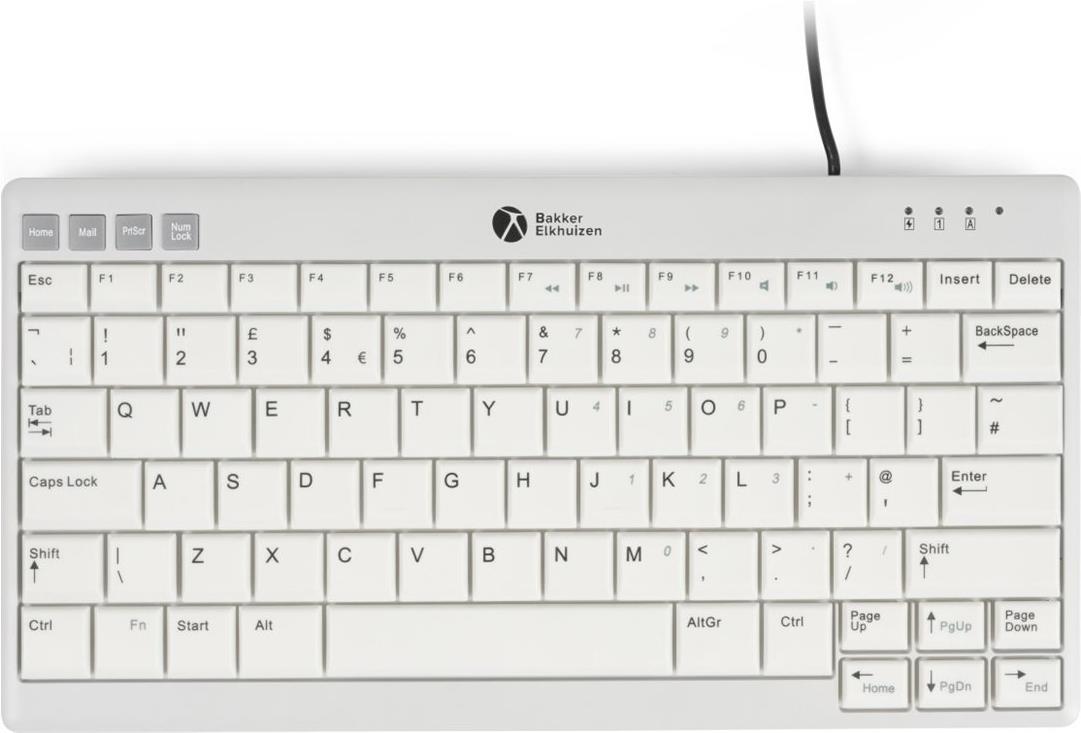 BakkerElkhuizen UltraBoard 950 V2 UK Qwerty Keyboard - Model 504373