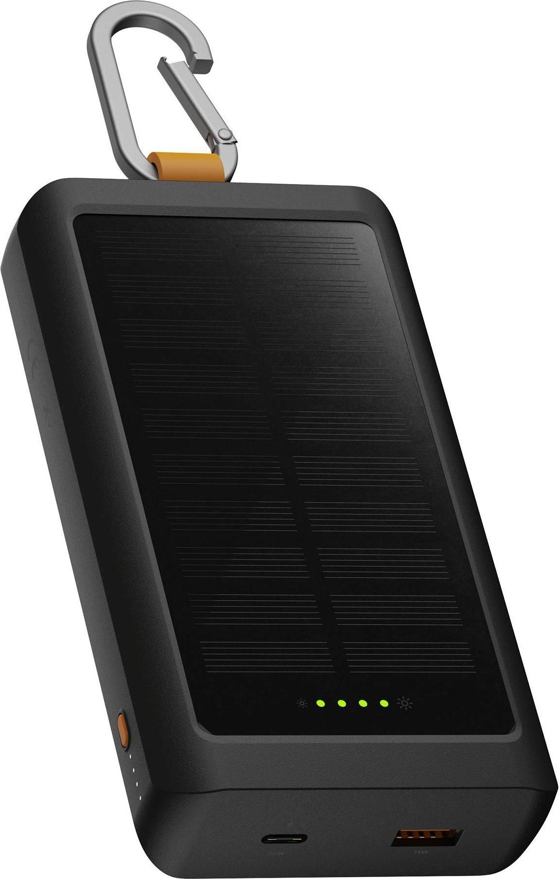 Xtorm Go2 Series Solar Powerbank & Flashlight, 10,000 mAh, 20W, Model XG2ES101