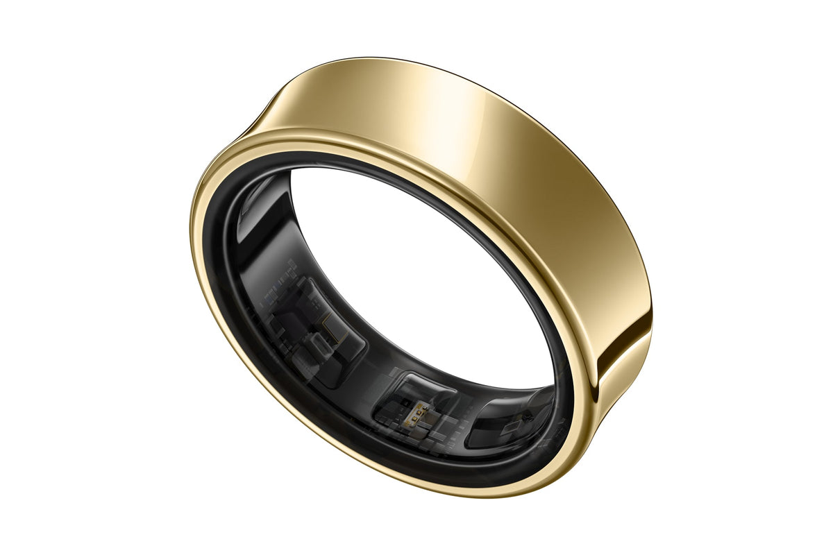 Samsung Galaxy Ring No Smart Activity Tracker, IP68, Gold, Model SM-Q515NZDAEUB