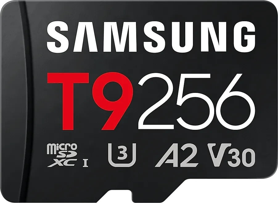 Samsung T9 microSDXC Card 256GB UHS-I U3 V30 MB-MH256T/WW