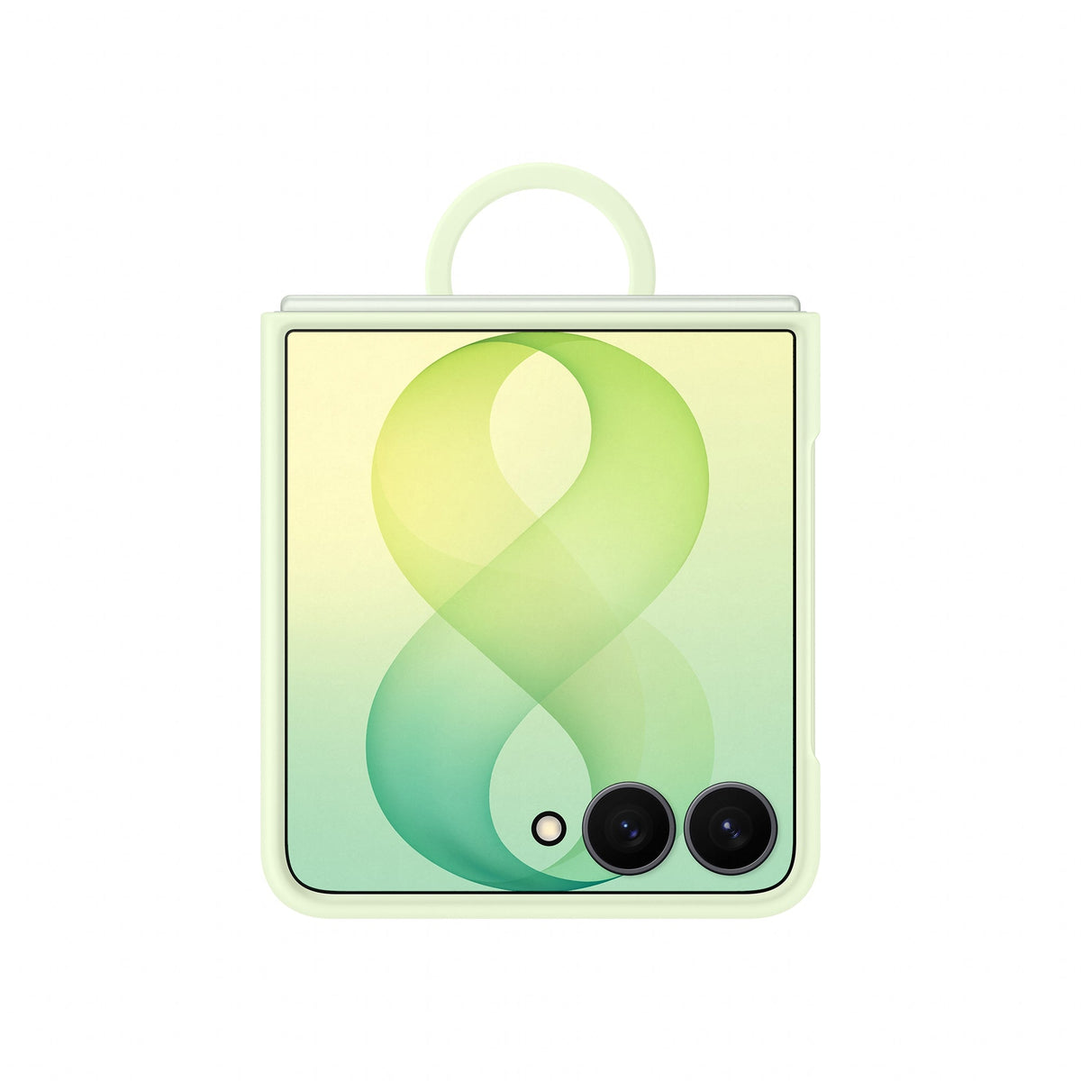 Samsung Silicone Ring Magnet Case for Galaxy Flip8 Green EF-EF776CGEGWW