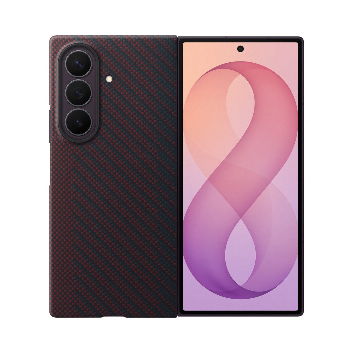 Samsung Carbon Magnet Case for Galaxy Fold8 Ultra Red (EF-KF976SREGWW)
