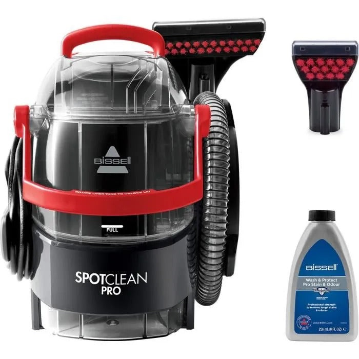 Bissell Spot Clean Pro 1558N - Portable Water Cleaner - 3.5 L Tank - 1.5 m Hose - 6.5 m Cable