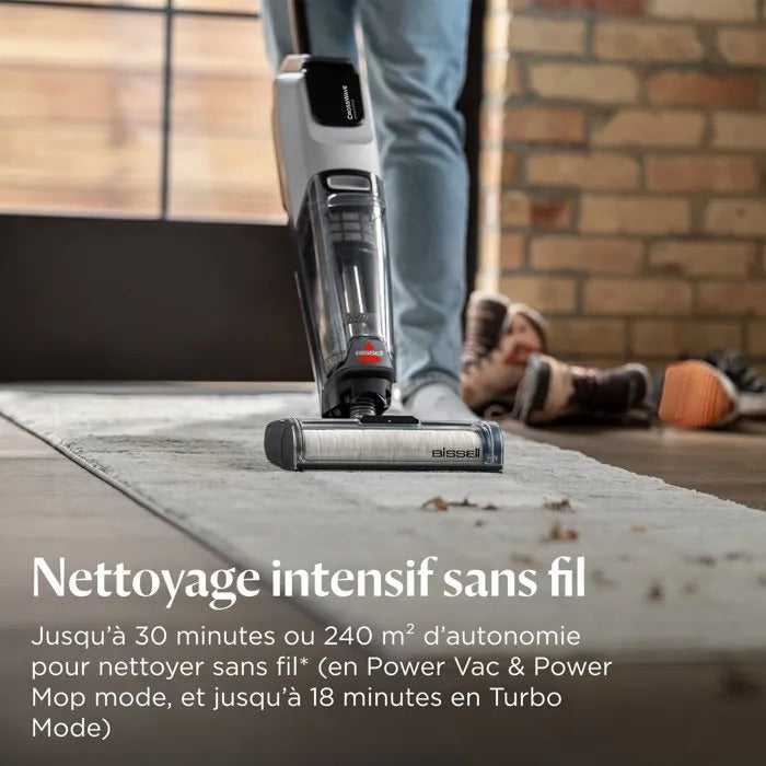 Aspirateur Laveur Sans Fil Bissell Crosswave Omniforce 3912n