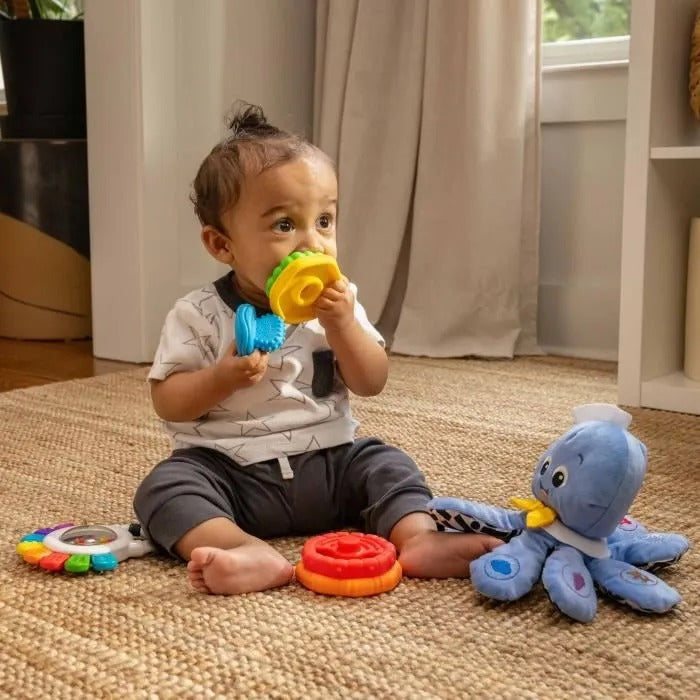 BABY EINSTEIN, Coffret cadeau de naissance, bapteme, communion, babyshower, Opus le poulpe