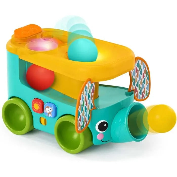 Bright Starts, Bus avec Balles Pop & Roll Safari, Jeu