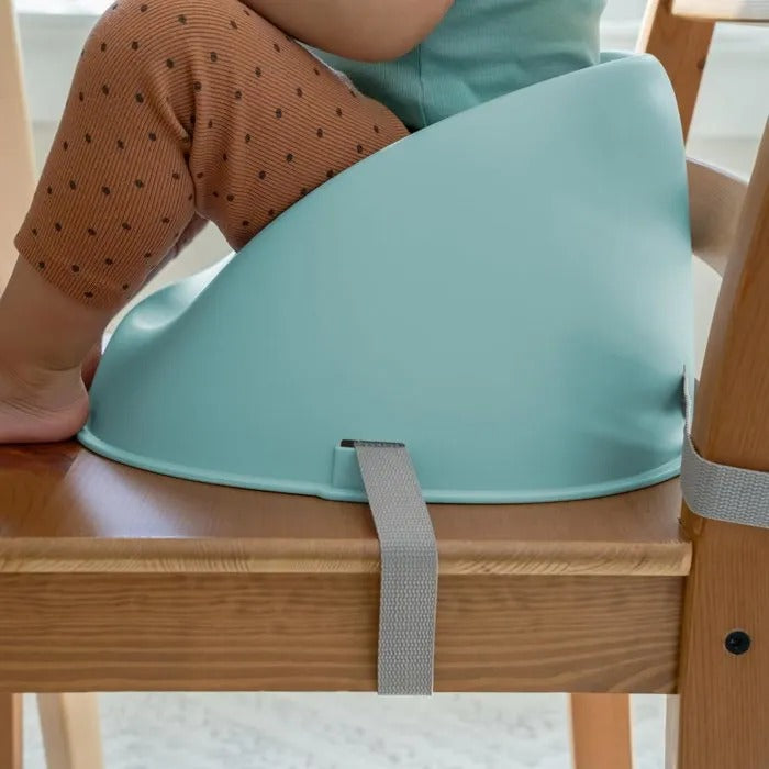 Rehausseur Ingenuity My Spot Easy-Clean Baby, harnais 3 points, sangles amovibles et lavables - Ardoise
