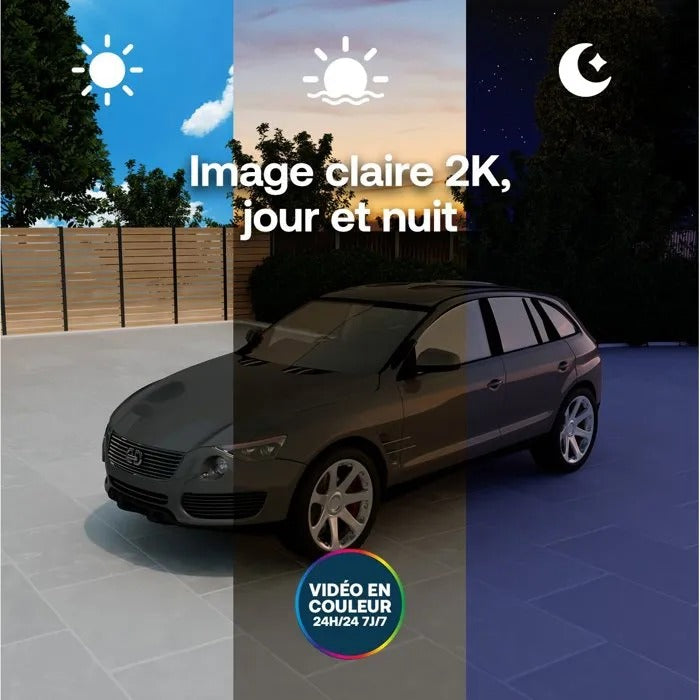 ARLO Essential 3 XL - Netzwerk-Überwachungskamera - Innenbereich, Außenbereich - wetterbeständig - Farbe (Tag&Nacht) (VMC3282-100EUS)