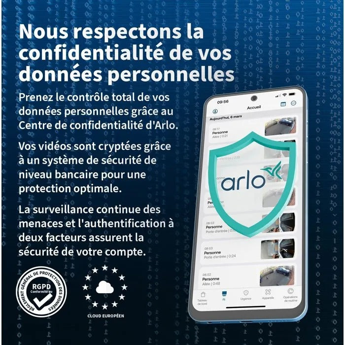 ARLO Essential 3 2K Pan-Tilt-Zoom Security Camera EU Only (VMC3283-100PES)
