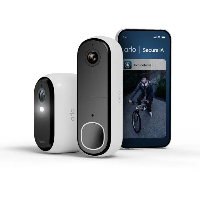 Arlo Essential 3 - Essential Outdoor & Doorbell Security Kit