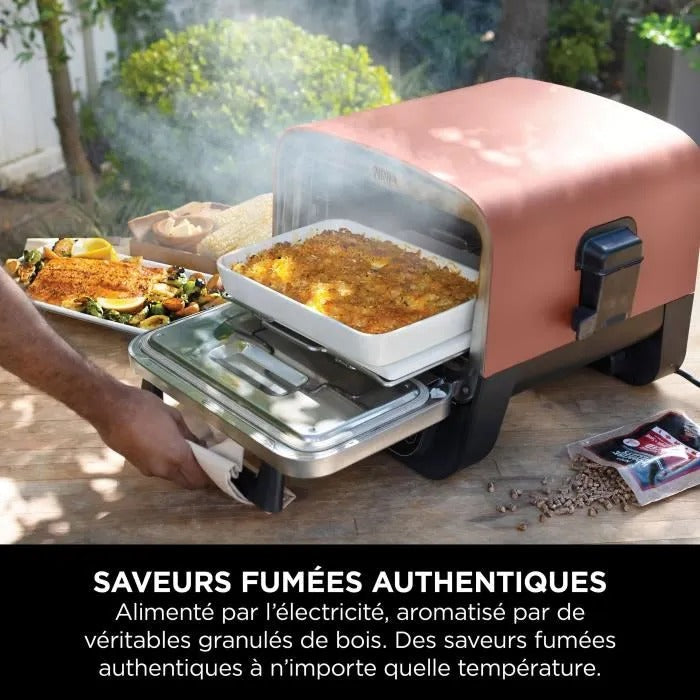 NINJA 8-in-1 Electric Pizza Oven - Woodfire - OO101EU