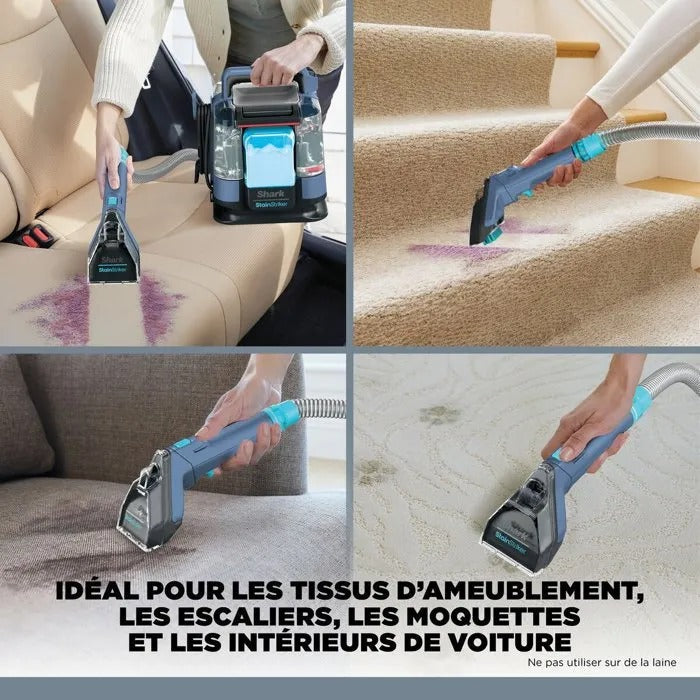 Détacheur Portable Shark Stainstriker Oxy Multiplier Px200eu Blanc