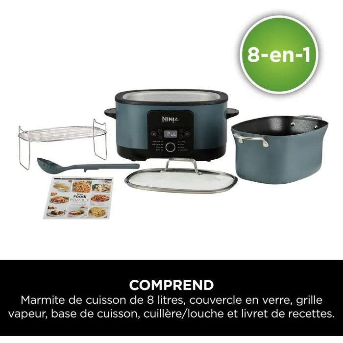 NINJA MC1001EU Multicooker Grijs 1200 W