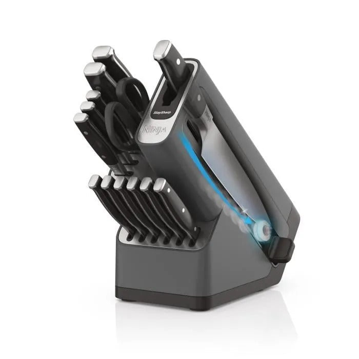 NINJA StaySharp 14-Piece Knife Set - Stainless Steel - K62014EUUK