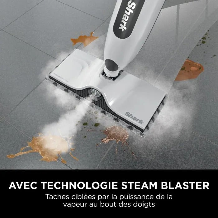 Shark SteamSpot met Steam Blaster technologie voor harde vloeren