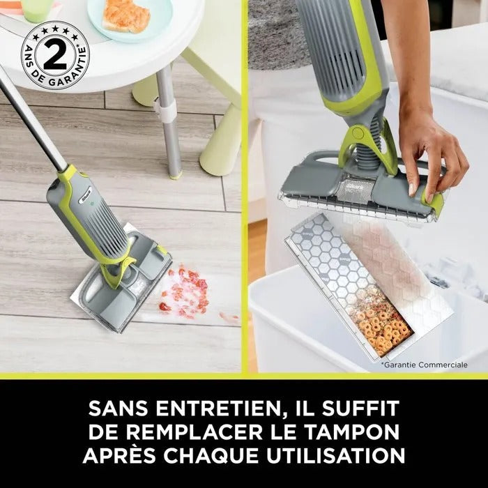 SHARK VacMop 2-in-1 kabelloser Staubsauger und Sprühmopp