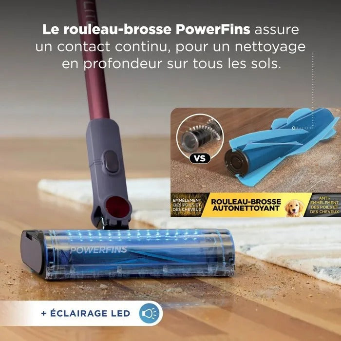 Shark PowerLite Draadloze Steelstofzuiger in Rood