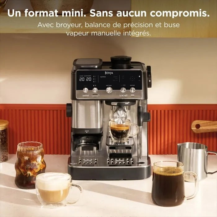 NINJA LUXE™ CAFÉ Mini - 2-in-1 compact brewing system