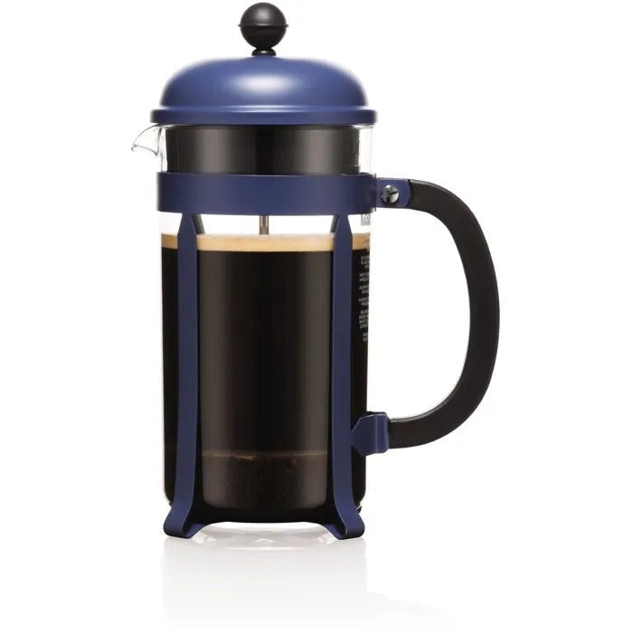 Cafetière À Piston Bodum Chambord 8 Tasses 1 L San Bleue