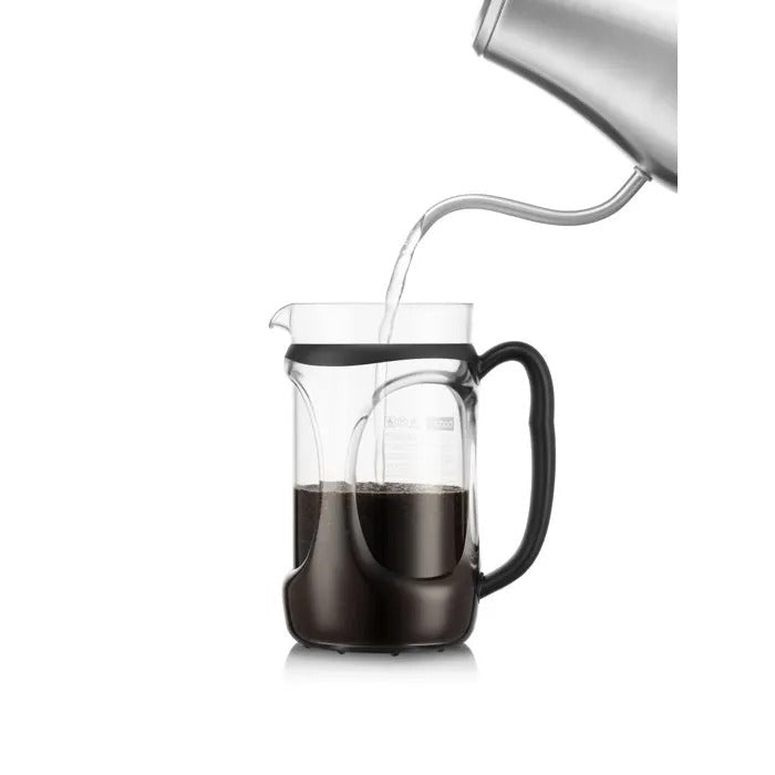 Cafetière À Piston Bodum Young Press Verre Noir 1 L 8 Tasses
