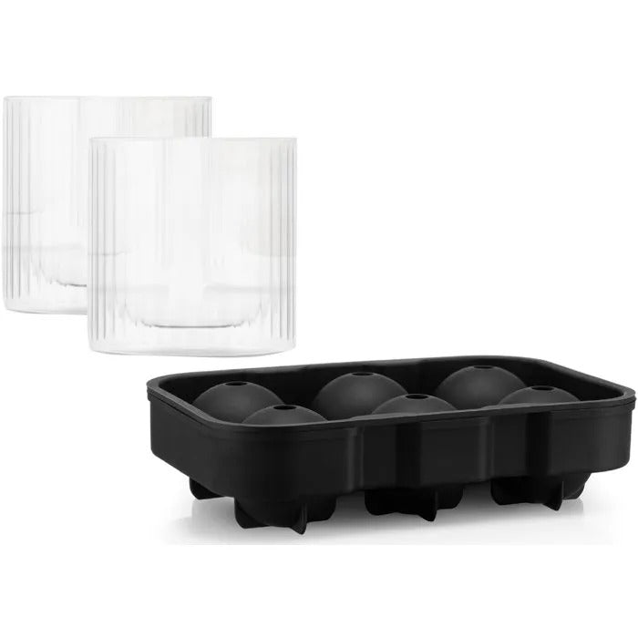 Bodum - Douro Bar - Whiskyset - Zwart - 300 ml - 3-Delig