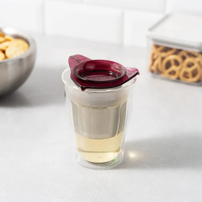 Tasse À Thé Bodum Yo-yo Set Verre Double Paroi 0,35 L Inox
