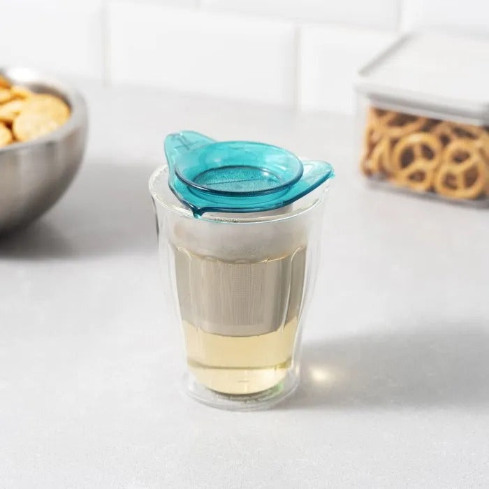 Bodum Copenhagen theeglas met infuser - 0,35 L - groen