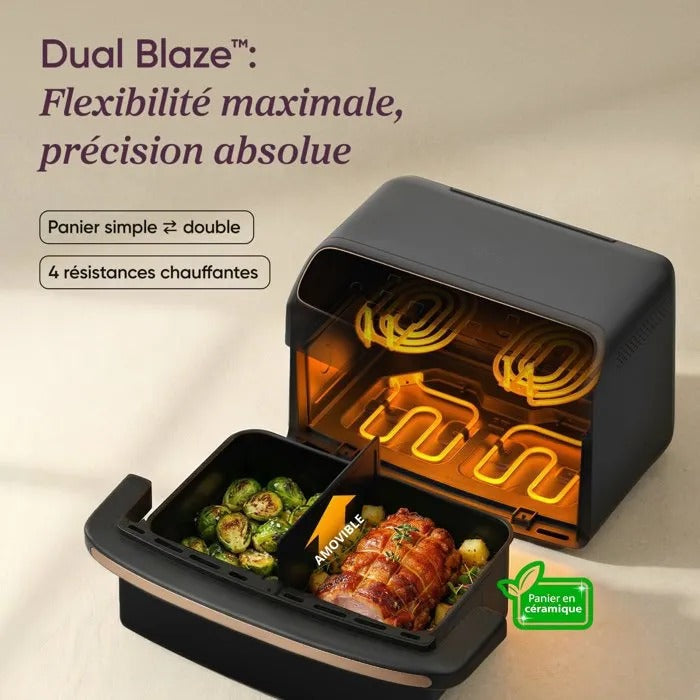 Freidora de Aire COSORI Twinfry™ Dual Blaze Compact de 8,6 litros